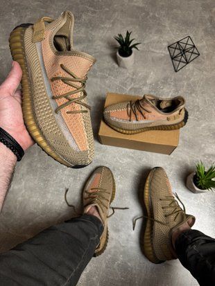 Коричневі Yeezy Boost 350 5758-572712 фото